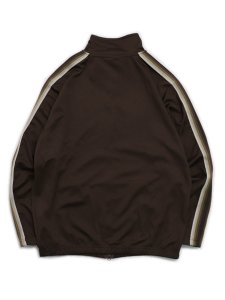 画像2: 【SALE】PRO CLUB SUNSET TRACK JACKET BROWN (2)
