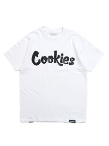 画像1: COOKIES CLOTHING ORIGINAL LOGO TEE WHITE/BLACK (1)