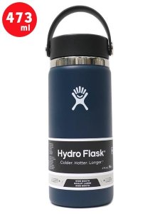 画像1: Hydro Flask HYDRATION 16 OZ WIDE MOUTH-INDIGO (1)