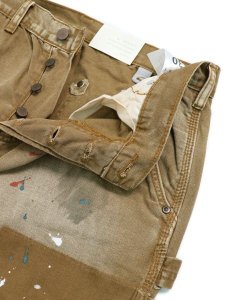 画像4: 【SALE】【送料無料】mnml B243 FLARE DENIM BROWN (4)