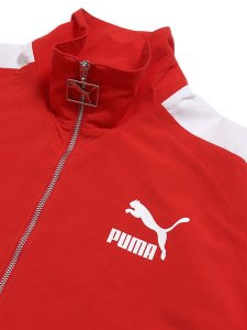 画像3: 【SALE】PUMA T7 OVERSIZE WOVEN TRACK JACKET-F.O.T.RED (3)