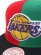 画像6: MITCHELL & NESS NBA PINWHEEL SNAPBACK LAKERS RASTA (6)