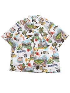 画像1: 【送料無料】REYN SPOONER SAN DIEGO PADRES 2023 SCENIC SHIRT (1)