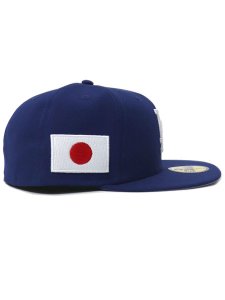 画像4: 【送料無料】NEW ERA 59FIFTY JAPAN FLAG SIDE PATCH LA DODGERS (4)