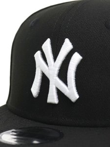 画像6: 【KIDS】NEW ERA CHILD 9FIFTY YANKEES BLACK/WHITE (6)