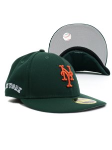 画像1: NEW ERA LP 59FIFTY GREY UNDERVISOR CT METS DK GR (1)