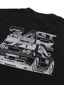 画像4: STREET WEAR SUPPLY GTR R34 SKYLINE BACK ON THE ROCKS TEE (4)
