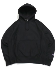 画像1: 【送料無料】CHAMPION ARENA RW PULLOVER HOODIE BLACK (1)