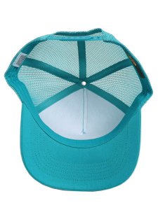 画像5: BASS PRO SHOPS MESH TRUCKER CAP-AQUA (5)