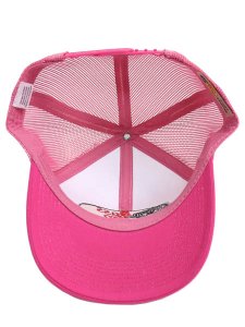 画像4: BASS PRO SHOPS EMBROIDERED LOGO MESH TRUCKER CAP PK/WH (4)