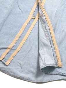 画像4: 【SALE】MR.REMAKE MAN REMAKE BASEBALL SHIRT DENIM ASSORT (4)
