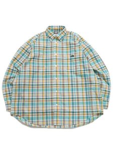 画像1: 【送料無料】THE NORTH FACE L/S MADRAS SHIRT (1)