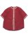 画像1: 【SALE】MR.REMAKE MAN REMAKE BASEBALL SHIRT RED ASSORT (1)