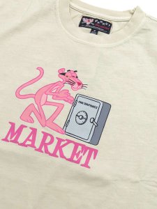 画像3: 【SALE】MARKET PINK PANTHER CALL MY LAWYER TEE ECRU (3)