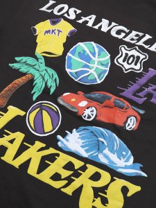 画像3: 【SALE】MARKET MARKET LAKERS TEE (3)