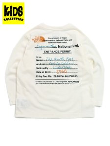 画像1: 【SALE】【KIDS】THE NORTH FACE KIDS L/S FIREFLY TEE (1)