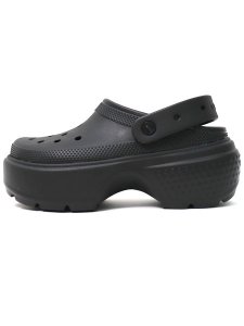 画像1: crocs STOMP CLOG BLACK (1)