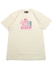 画像2: 【SALE】MARKET PINK PANTHER CALL MY LAWYER TEE ECRU (2)