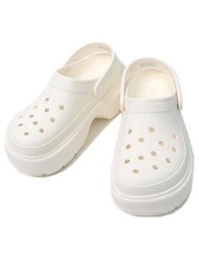 画像3: 【SALE】crocs STOMP CLOG CHALK (3)
