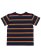 画像2: 【SALE】【KIDS】CHAMPION KIDS US COTTON BORDER S/S TEE-NAVY (2)