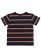 画像2: 【KIDS】CHAMPION KIDS US COTTON BORDER S/S TEE-NAVY (2)