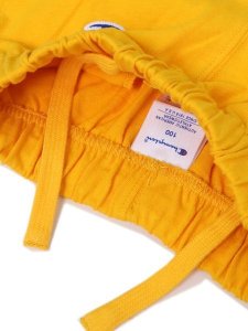 画像5: 【KIDS】CHAMPION KIDS US COTTON SHORTS-GOLD (5)