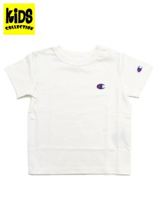 画像1: 【KIDS】CHAMPION KIDS US COTTON S/S TEE-OFF WHITE (1)