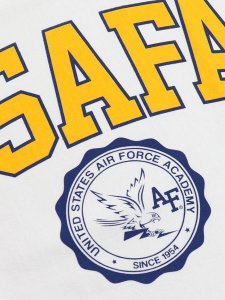 画像3: 【SALE】CHAMPION RW 9.4oz JERSEY TEE USAFA-WHITE/YELLOW (3)