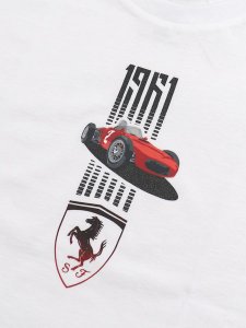 画像3: 【SALE】PUMA SCUDERIA FERRARI VINTAGE TEE-PUMA WHITE (3)