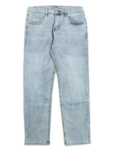 画像1: 【送料無料】PRO CLUB HW RELAXED FIT DENIM PANT LT STONEWASH (1)