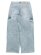 画像2: 【送料無料】PRO CLUB HW BAGGY FIT DENIM CARGO PANT LT STW (2)