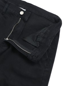 画像5: 【送料無料】PRO CLUB HW BAGGY FIT DENIM CARGO PANT BLACK (5)