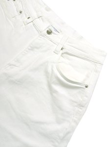 画像3: 【送料無料】PRO CLUB HW BAGGY FIT DENIM SHORT SNOW WHITE (3)