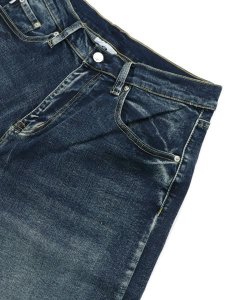 画像3: 【送料無料】PRO CLUB HW BAGGY FIT DENIM SHORT DK STONEWASH (3)