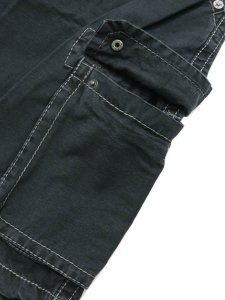 画像7: 【SALE】【送料無料】TRUE RELIGION BIG T CARGO SHORTS JET BLACK (7)