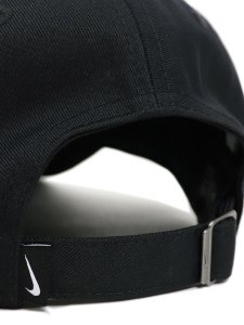 画像8: NIKE CLUB CB SWOOSH L CAP-BLACK/BLACK (8)