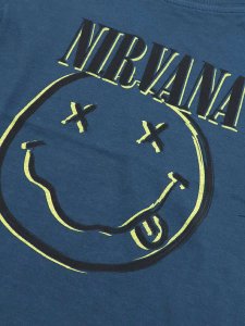 画像3: 【SALE】【KIDS】ROCK OFF TODDLER NIRVANA INVERSE HAPPY FACE TEE (3)