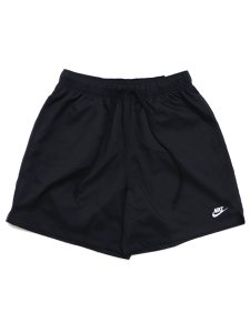 画像1: NIKE CLUB FLOW SHORT-BLACK/WHITE (1)