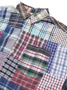 画像3: 【SALE】MR.REMAKE MAN REMAKE PATCHWORK L/S SHIRT ASSORT (3)