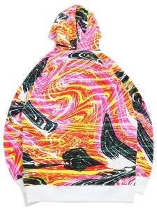 画像2: 【SALE】PUMA FERRARI RACE CREW HOODIE-SPEED YEL AOP (2)