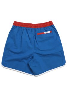 画像2: 【SALE】PUMA BMW MMS WOVEN CALDER SHORT-POP RED AOP (2)
