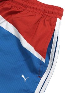 画像3: 【SALE】PUMA BMW MMS WOVEN CALDER SHORT-POP RED AOP (3)