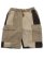 画像2: 【送料無料】MR.REMAKE MAN REMAKE CARGO SHORTS BROWN ASSORT (2)