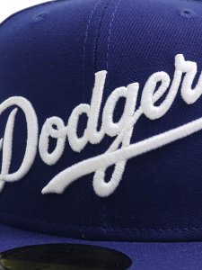 画像6: 【送料無料】NEW ERA 59FIFTY WHITE LOGO LA DODGERS (6)