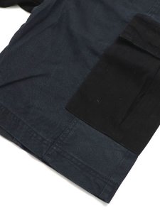 画像5: 【SALE】MR.REMAKE MAN REMAKE CARGO SHORTS BLACK ASSORT (5)