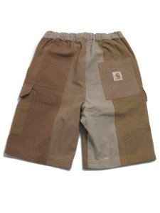 画像1: 【送料無料】MR.REMAKE MAN REMAKE CARGO SHORTS BROWN ASSORT (1)