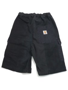 画像1: 【SALE】MR.REMAKE MAN REMAKE CARGO SHORTS BLACK ASSORT (1)