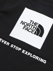 画像4: 【SALE】【KIDS】THE NORTH FACE KIDS S/S BACK SQUARE LOGO TEE (4)