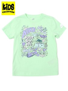画像1: 【SALE】【KIDS】NIKE KIDS DOODLEVISION TEE-VAPOR GREEN (1)