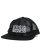画像1: 【SALE】WHIMSY SOCKS SO SO SERIOUS MESH CAP BLACK (1)